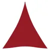Tenda da sole in tessuto Oxford Triangolare 5x6x6 m Rosso Anteprima dell’immagine prodotto 9