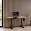 SENSE7 Výškovo nastaviteľný stôl Nojo 120x60 z borovice Náhľad obrázku produktu 13