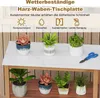 COSTWAY Table à plantes, armoire de jardin en bois, armoire Voir les images du produit 4