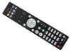 A black remote control is shown against a white background. Podgląd zdjęcia produktu
