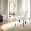 tectake® Sessel Stella dick gepolstert, mit Samtbezug oder Produktbild-Vorschau 9