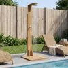 vidaXL Gartendusche 219 cm Massives Akazienholz und Produktbild-Vorschau 2