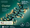 Lumineo Lichterkette CLUSTER 1128 LED 10,5m warm weiß + Produktbild-Vorschau 6