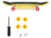 SKATE Vinger skateboard met licht+extra wielen -3 ass Produktbild-Vorschau 2