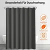 Sprchový záves tmavo šedý 100x200cm Záťažový lem textilný Náhľad obrázku produktu 7