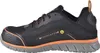 A side view of a black and orange safety shoe. Produktbild-Vorschau