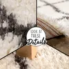 Teppich Wohnzimmer Creme Weiß Weich Groß Shaggy Flokati Produktbild-Vorschau 4