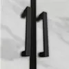i-flair schwarze Duschtür 74-77 cm - Höhe: 195 cm, aus Produktbild-Vorschau 8