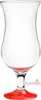 6er Set Cocktailgläser 420ml mit rotem Boden Produktbild-Vorschau 1