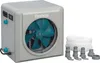 A Bestway heat pump and its accessories are displayed against a white background. Produktbild-Vorschau
