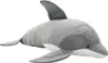 vidaXL Plyšová hračka delfín Grey Náhled obrázku produktu 1
