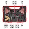 EINHELL Multitool-Set, 708170, XXL-Case, 70-teilig Produktbild-Vorschau 2