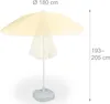 Parasol de jardin rond jaune, RD20901 Voir les images du produit 4