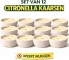 Spaas Citronella-Kerzen, 12er-Set – Mückenschutz – Produktbild-Vorschau 4