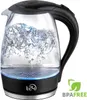 T24 LED Glas Wasserkocher 1,7 Liter – 2200 W, Kalkfilter, Produktbild-Vorschau 1