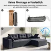 GLP Modulares Ecksofa 256 cm aus Cord, 4-Sitzer mit Produktbild-Vorschau 11
