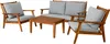 byLIVING Outdoor Sofa-Set LA PALMA / Akazie massiv, natur / Produktbild-Vorschau 2
