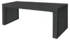Home Deluxe - Sitzbank aus Holz LORA Schwarz - 110 cm I Produktbild-Vorschau 1