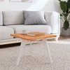 vidaXL Stolová deska 50x50x2,5 cm čtvercová z masivního Náhled obrázku produktu 2