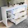 Flieks Kommode mit 6 Schubladen, Wohnzimmerschrank Produktbild-Vorschau 3