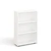 KOMTO Bücherregal  60 cm breit, weiß, Bücherregal mit 3 Produktbild-Vorschau 1