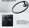 ovimar Handtuchring Halsnoy rund | Edelstahl schwarz matt | Produktbild-Vorschau 4