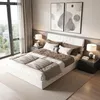 UnboxG Polsterbett 160x200 cm Teddyplüsch Creme mit Produktbild-Vorschau 2