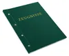 itenga Zeugnismappe A4 mit Schraubverschluss dunkelgrün - Produktbild-Vorschau 2