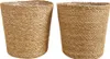Bloomique - Geflochtener Blumentopf Maki - Set mit 2 Töpfen Produktbild-Vorschau 1