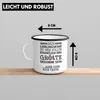 Trendation - Mama Geschenk Muttertagsgeschenk Emaille Tasse Produktbild-Vorschau 4