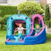Outsunny Aufblasbare Hüpfburg Spielburg Sprungbereich für Produktbild-Vorschau 2