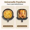 Smart-Planet Backpapier Airfryer 16×16cm 125 Stück Für Produktbild-Vorschau 2