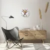 Wanduhr - Rund - Glasuhr - Damhirschkuh Grafiken Kinder - Produktbild-Vorschau 6