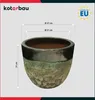 KOTARBAU® Blumenkübel Höhe 31 cm ⌀ 37 cm Blumentopf Grün Produktbild-Vorschau 6