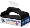SereneLife Appendiabiti in velluto nero 100 pezzi con ganci Anteprima dell’immagine prodotto 1