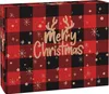 DIY Adventskalender zum selbst Befüllen mir rotem "Merry Produktbild-Vorschau 1