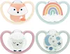 NUK Space Sucettes en silicone taille 1 - Renard, set de 4, Voir les images du produit 1