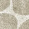 Moderner Hochflor Teppich Beige Akzente Weich, gemütlich, Produktbild-Vorschau 2