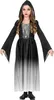 Gothic-meisjeskostuum, zwart-grijs, Halloween-jurk met Productafbeelding-voorbeeld 1