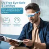Lichttherapiebrille, blau-weiße UV-freie Produktbild-Vorschau 5