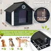 Outentin Hundehütte Outdoor Isoliert für Große Hunde – Produktbild-Vorschau 2