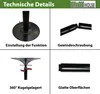 Pole Dance Tanzstange schwarz 231 - 274 cm Ø 45 mm Produktbild-Vorschau 6