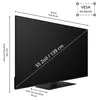 JVC LT-55VUQ3455 QLED Fernseher 55 Zoll Smart TV 4K UHD HDR Produktbild-Vorschau 3