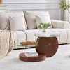 okwish Couchtisch Wohnzimmertisch - Mehrstufiges Produktbild-Vorschau 2