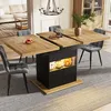 Jídelní stůl MODFU s výsuvnou deskou, 110-140 cm, kuchyňský Náhled obrázku produktu 1