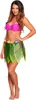 Gonna a foglia Hawaii accessorio costume colore verde - Anteprima dell’immagine prodotto 1