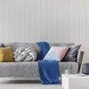 Tapety Bílé panely Dřevěná prkna 3D vzor 53x1000cm Náhled obrázku produktu 2