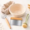 Gärkörbchen Set 25 cm Rund aus Rattan, Gärkorb für Produktbild-Vorschau 1