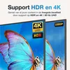 Qost - DisplayPort naar HDMI kabel - 3 meter - 1080P 4K - Productafbeelding-voorbeeld 3