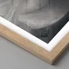 Gerahmtes Poster - Rahmen in heller Eiche - Symbol Mund Produktbild-Vorschau 2